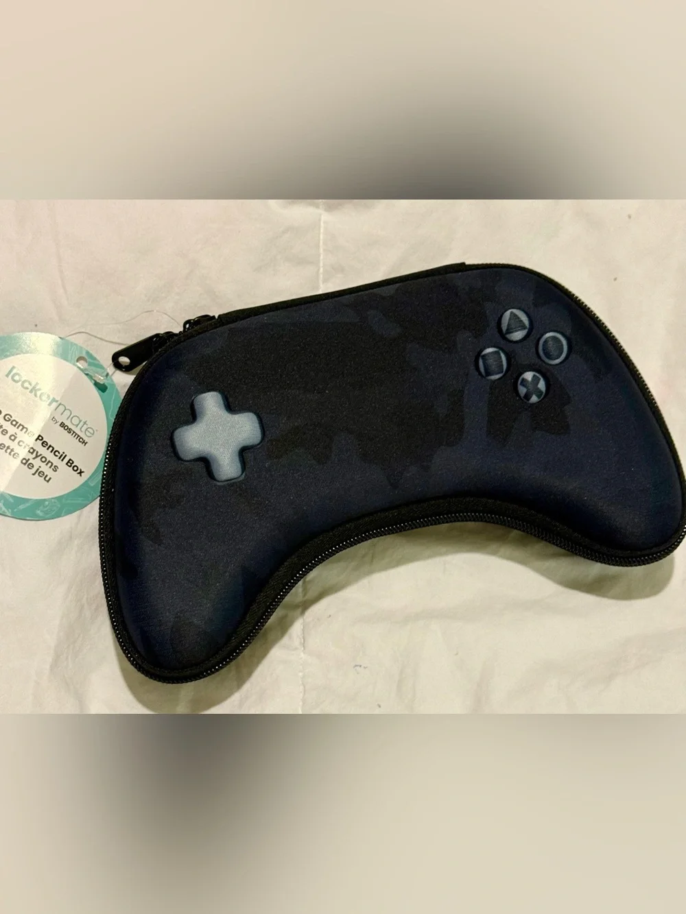 Storage Case Portable Dark Black Camo Gaming Controller Case Lockermate